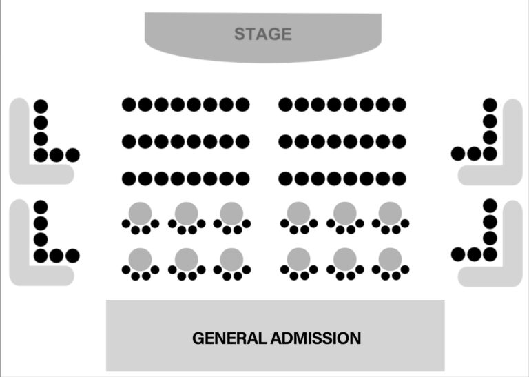 Athena Standard Seating Chart